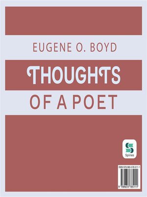 cover image of Thoughts of a Poet